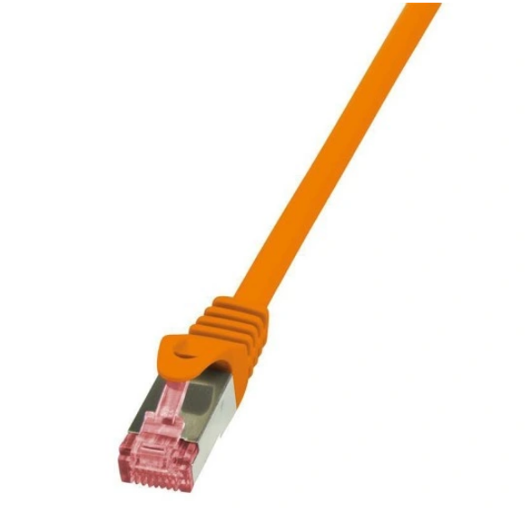 LogiLink Patchcord S/FTP pomarańczowy kat.6  5,0 m.