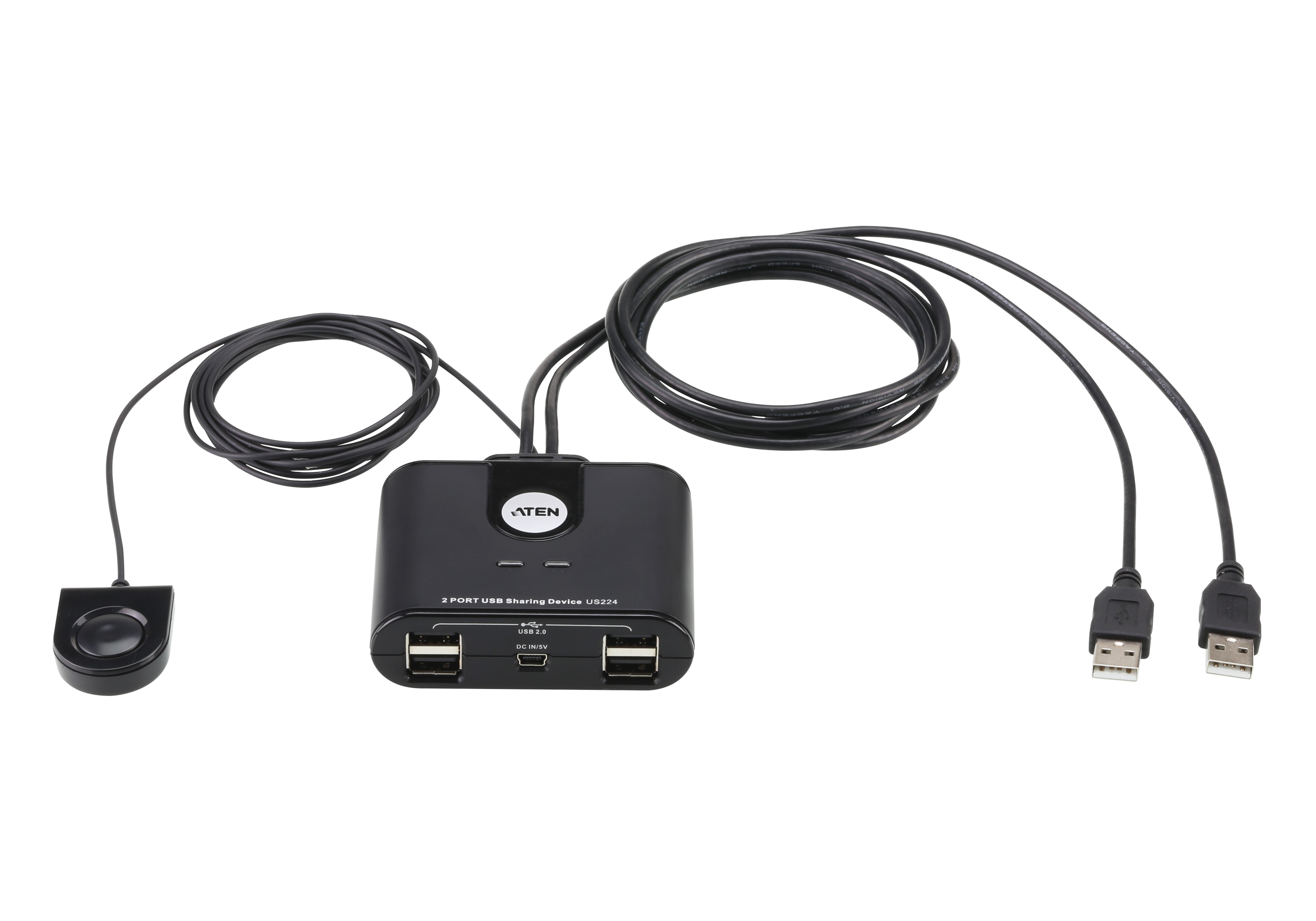 Aten Przełącznik USB 4/2