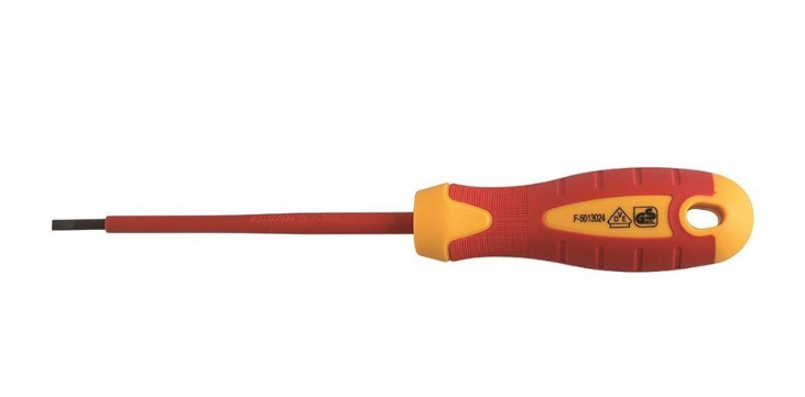 HOGERT WKRĘTAK PŁASKI IZOLOWANY 5,5X125 1000V