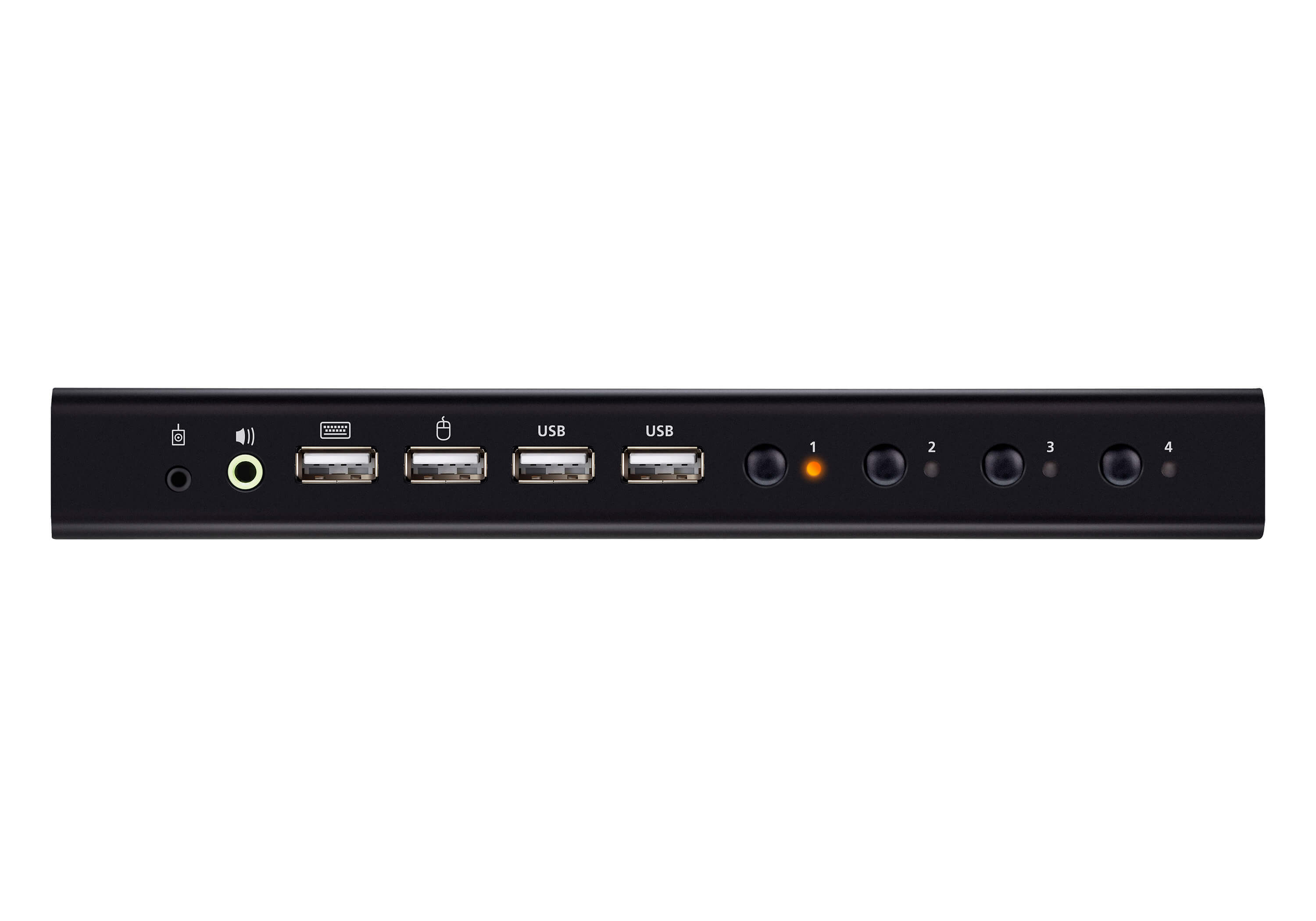 Aten Biurkowy przełącznik KVM USB 4K HDMI 4-portowy (kable w zestawie)