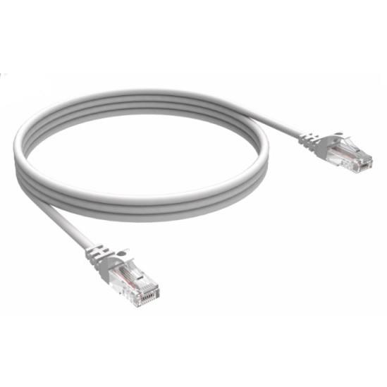 Corning (3M) Kabel krosowy RJ45-RK45  kat.6 U/UTP LSOH szary 2M