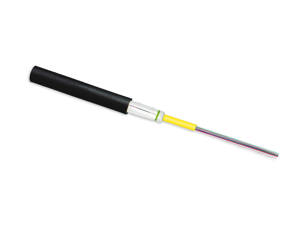 Corning Central Tube Indoor/Outdoor Dielectric Armor Cable (1x24) G50 MMF ClearCurve® OM4 CT 3,0