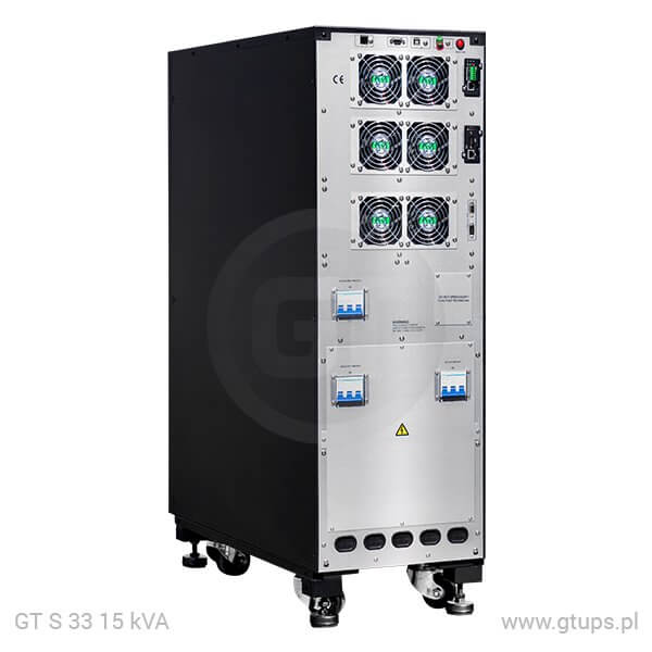 GT UPS S 33 Tower; 15kVA/13,5kW; On-Line; 20x9Ah