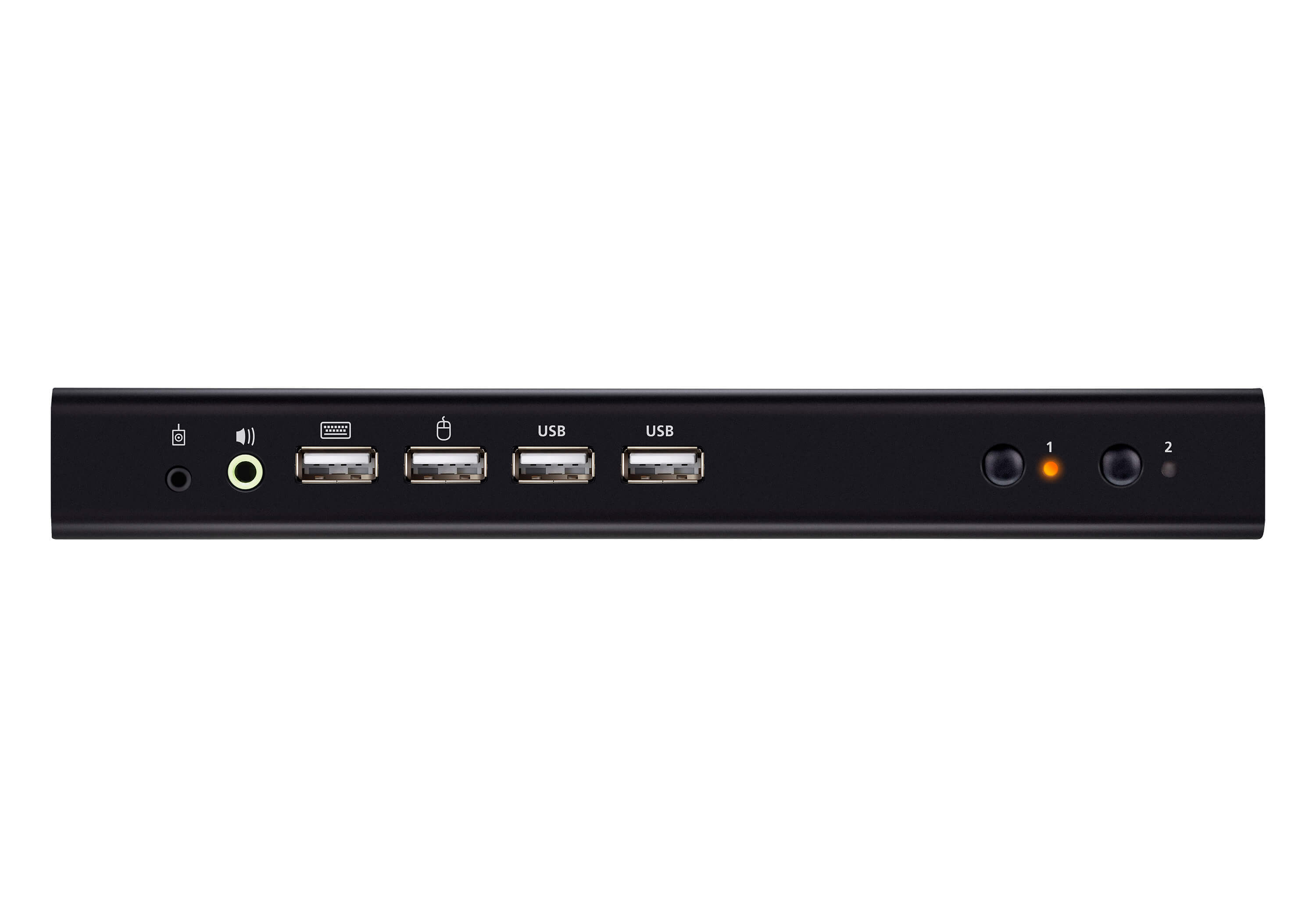 Aten Biurkowy przełącznik KVM USB 4K HDMI Dual Display 4-portowy
