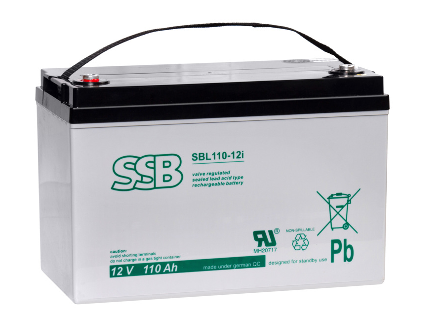 AKUMULATOR AGM SBL 12V-110Ah o żywotności 10-12 lat