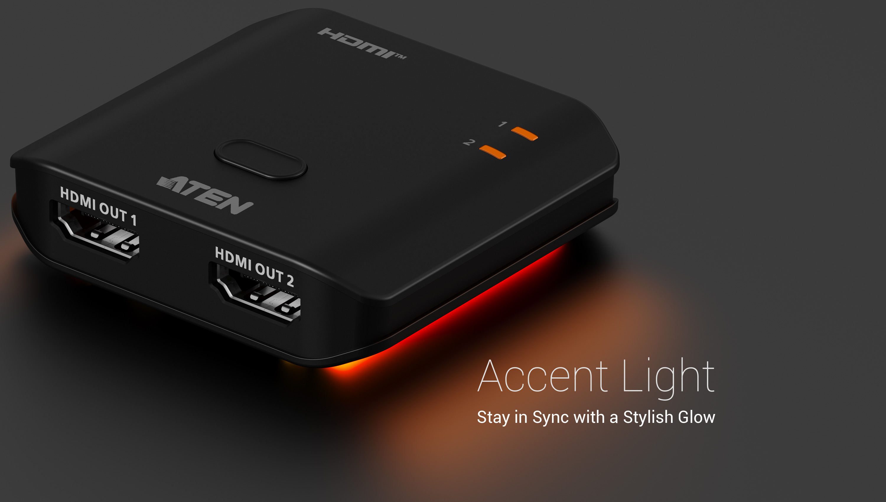 Aten Essentials Splitter Video 2 porty HDMI True 4K