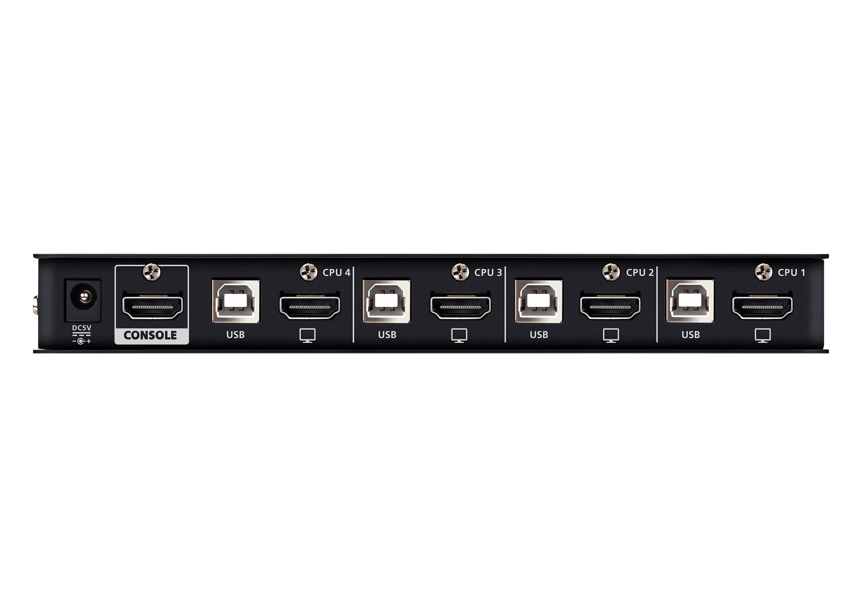 Aten Biurkowy przełącznik KVM USB 4K HDMI 4-portowy (kable w zestawie)
