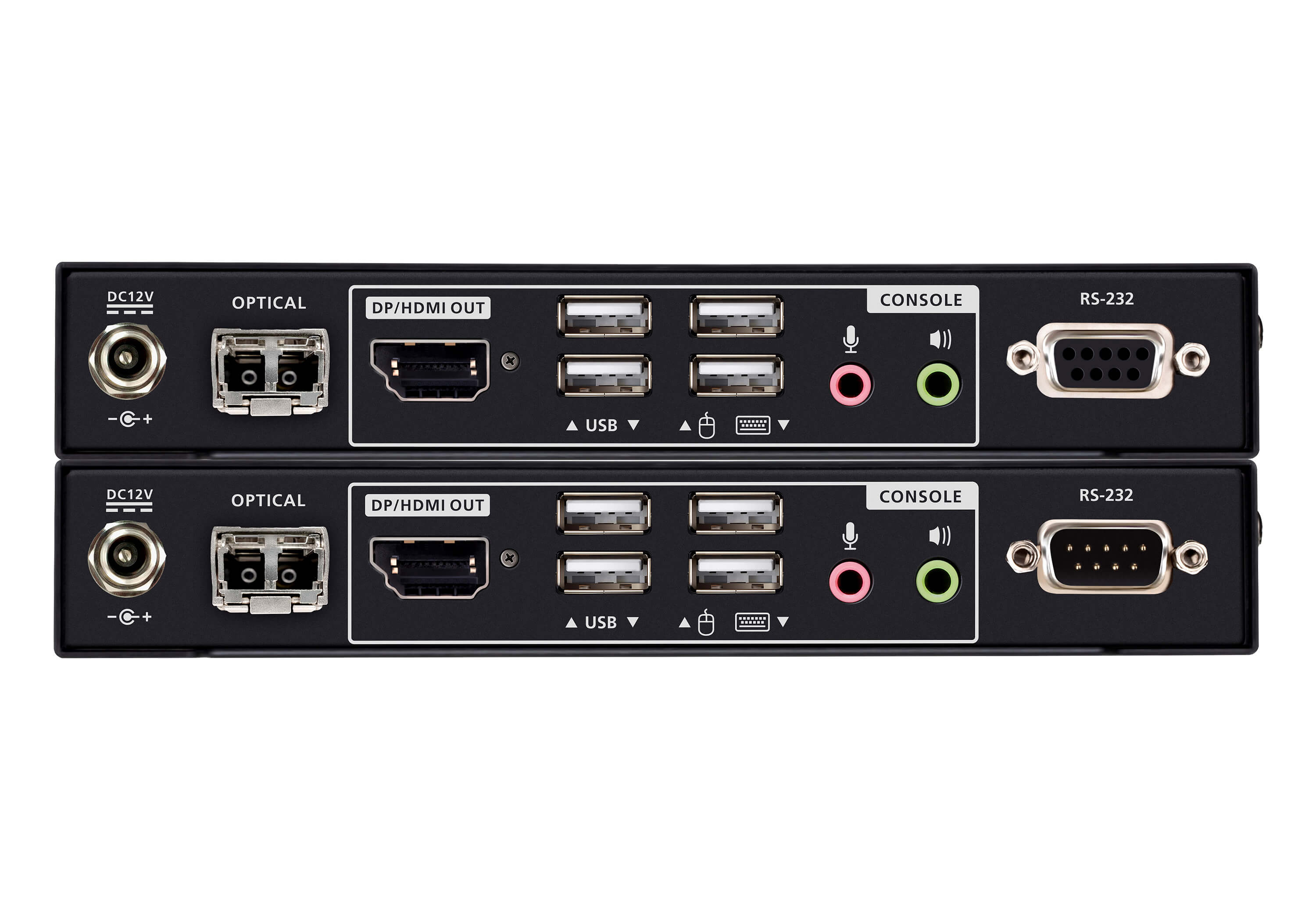 Aten Przedłużacz optyczny KVM USB True 4K DisplayPort/HDMI (prawdziwe 4K @ 10 km)