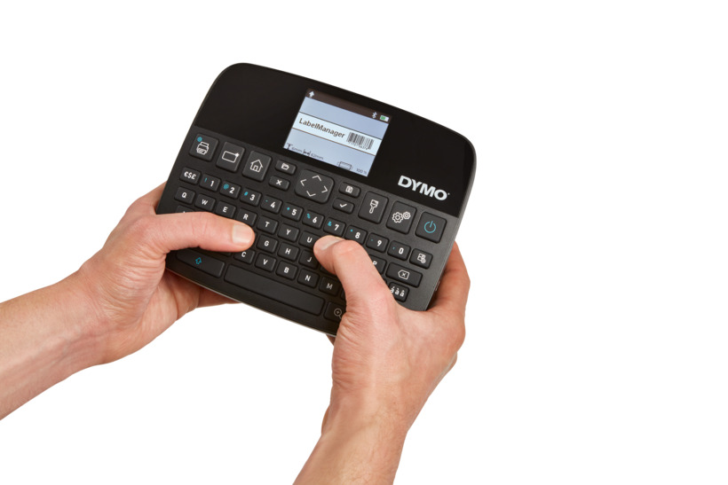 DYMO LabelManager 640CB, klawiatura QWERTY