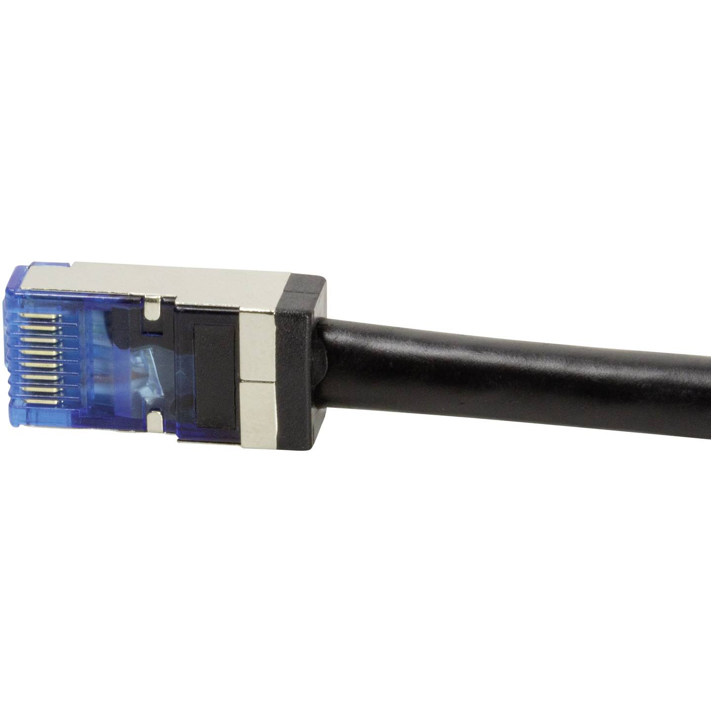 LogiLink Patchcord zewnętrzny czarny (outdoor) S/FTP Kat. 6A 5m PVC+PE
