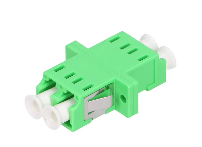 Corning (3M) Adapter jednomodowy LC/APC duplex zielony