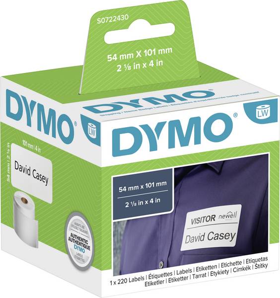 DYMO Etykieta 101 x 54mm biała