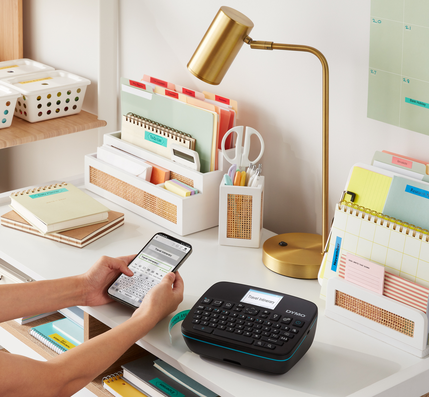 DYMO LabelManager 640CB, zestaw walizkowy klawiatura QWERTY