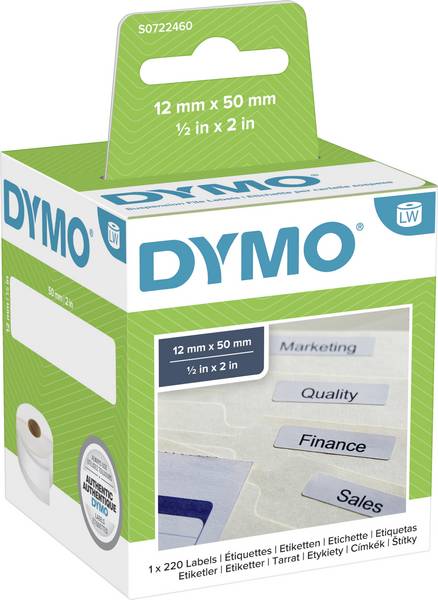 DYMO Etykieta  50 x 12mm biała