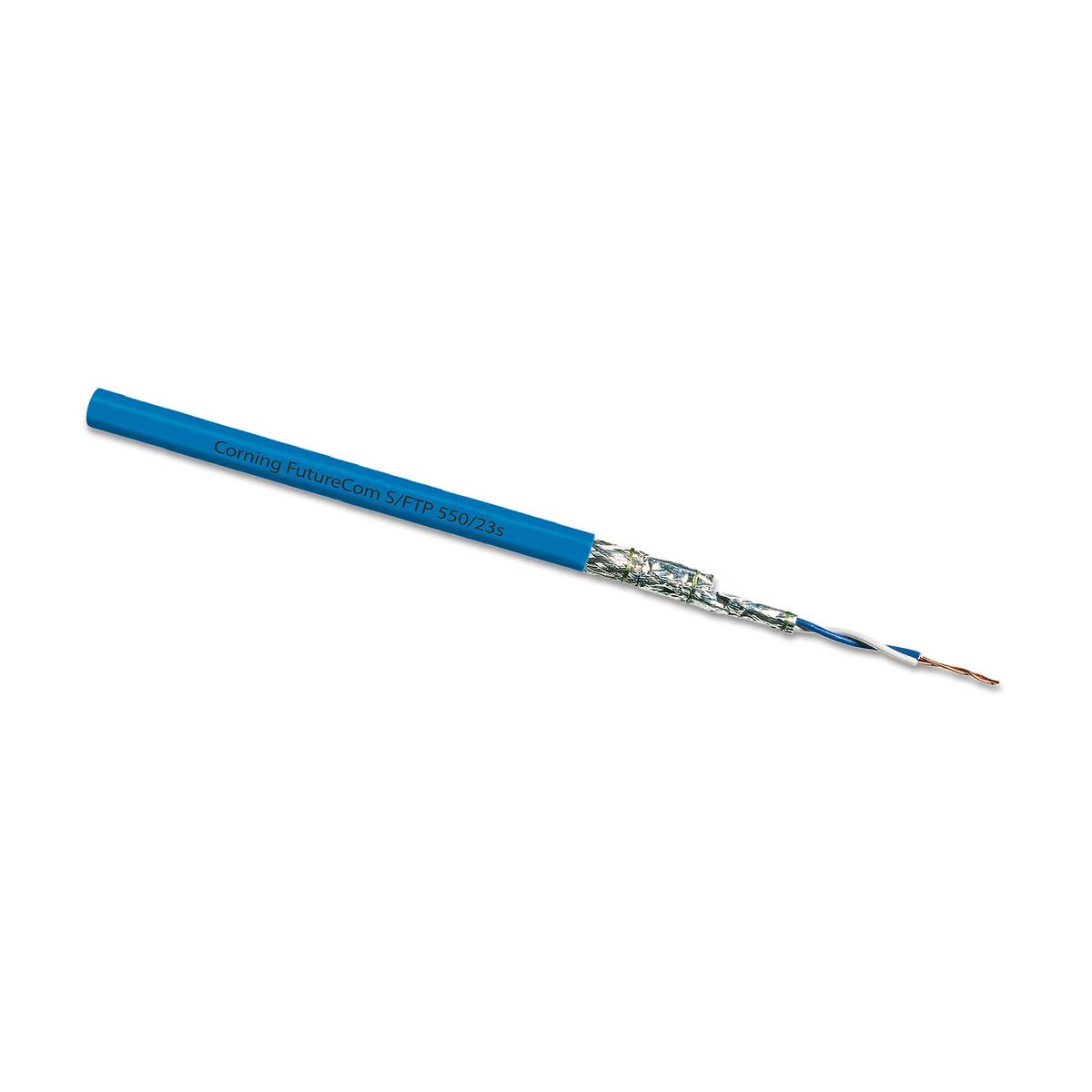 Corning Kabel FutureCom™ S/FTP kat,. 6A 550/23s 250m