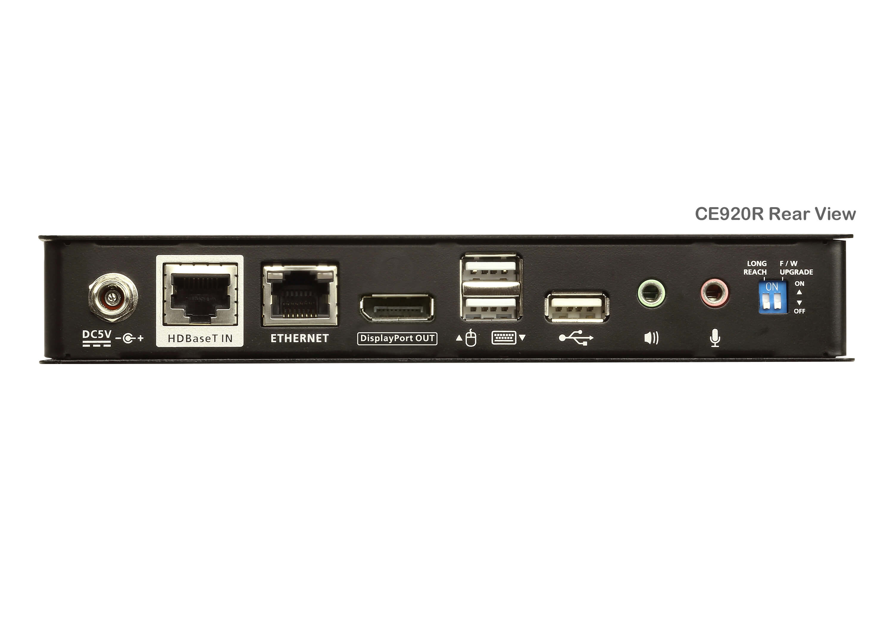 Aten Ekstender Odbiornik  USB DisplayPort HDBaseT™ 2.0 KVM (4K@100 m )