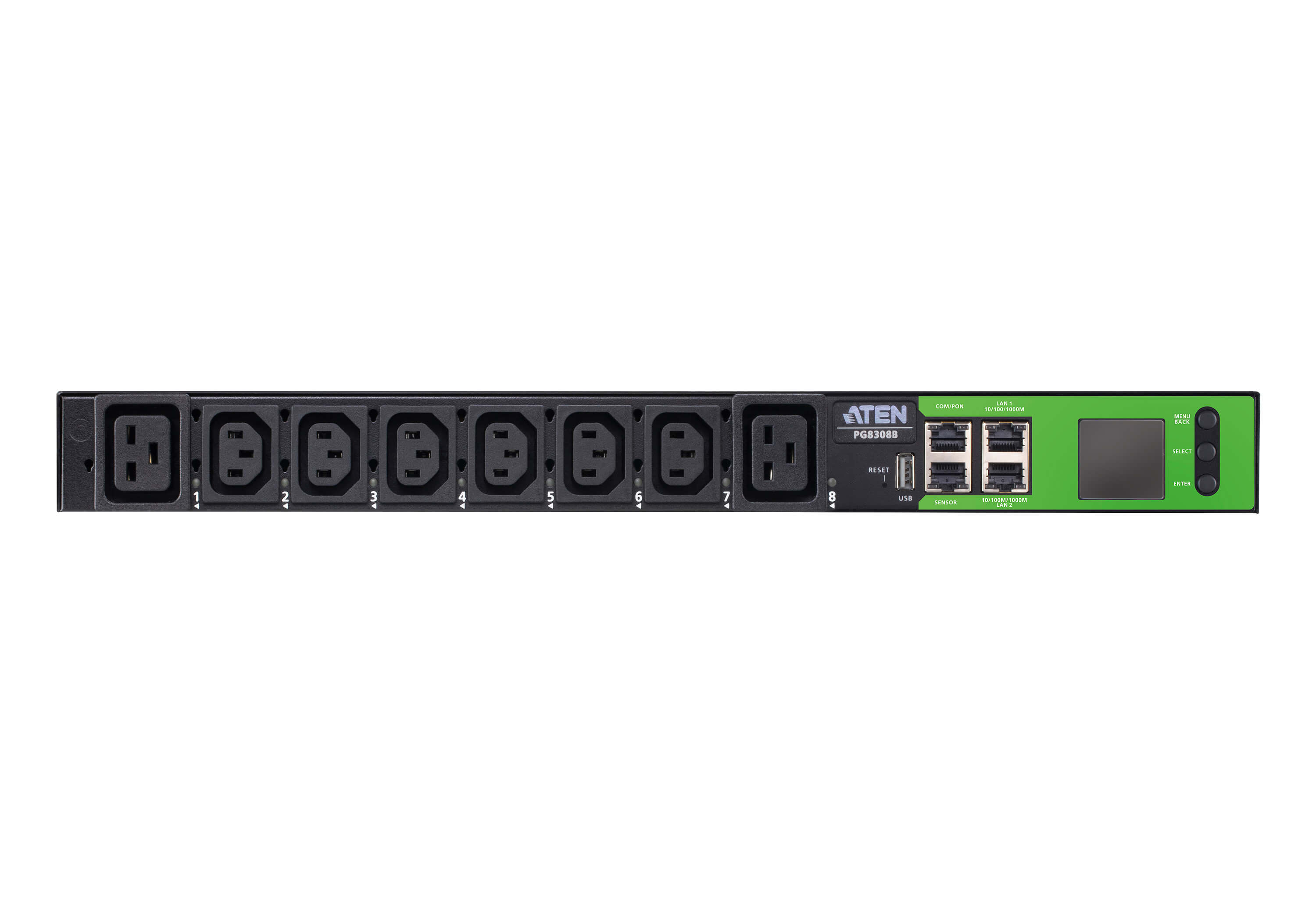ATEN Listwa PDU  8 port 32A z pomiarem i zarządzaniem każdego gniazda