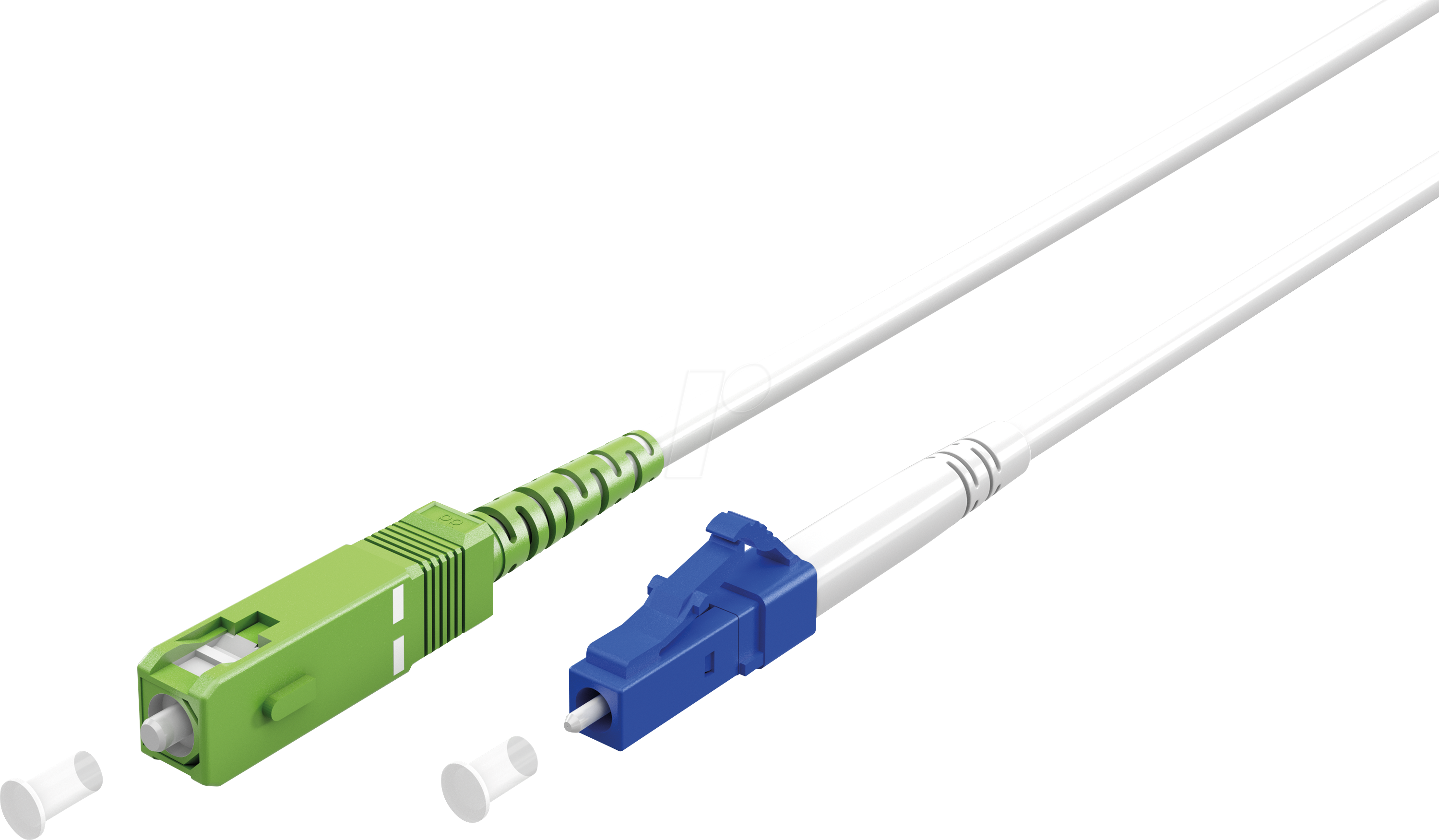 3M SC/APC 8°-SC/APC 8°, kabel krosowy simplex singlemode 9/125µm, 2m