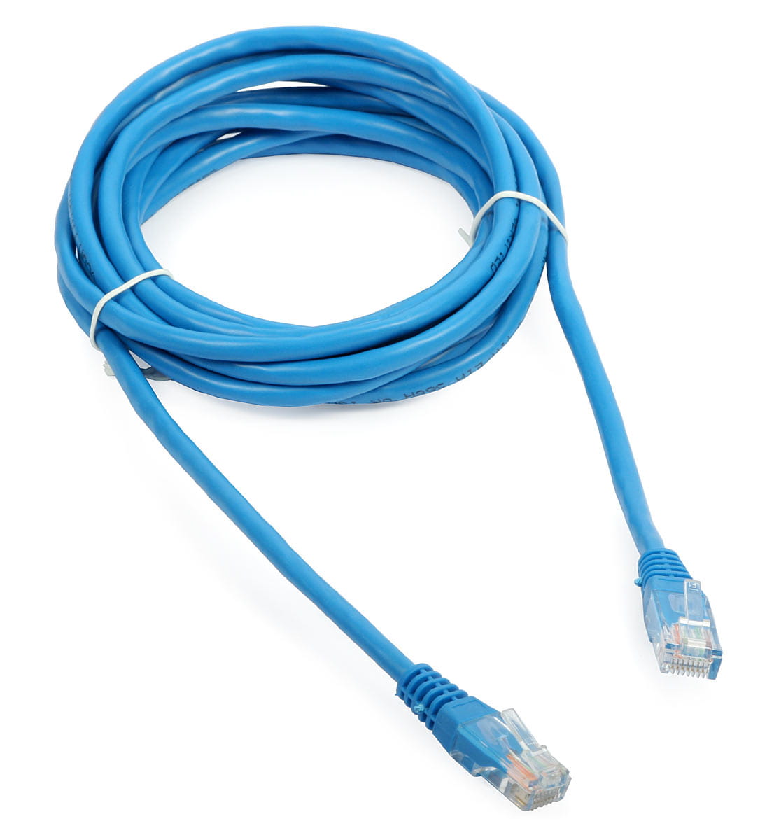 Corning U/UTP flex/26L,Cat.6,bl,2xRJ45,4P,5m