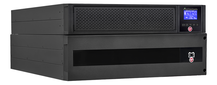 GT UPS S 11 Rack 19” 2U/Tower; 10kVA/10kW; On-Line; 2xIEC C13; SC12A; bez autonomii