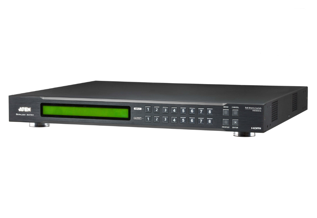 Aten Przełącznik Video Matrix HDMI 8x8 skaler