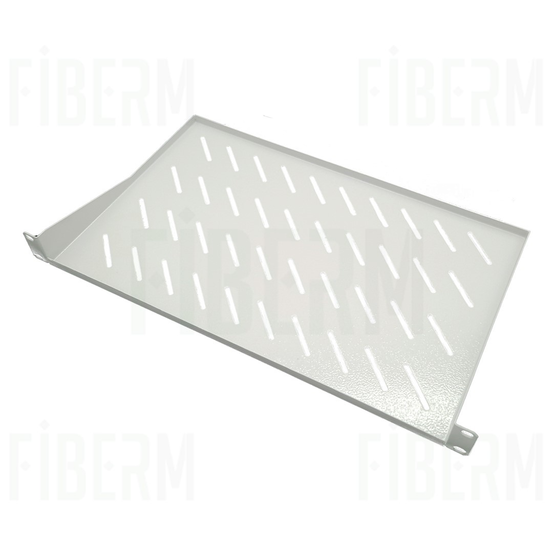 Półka 1U 250mm szara z podporami