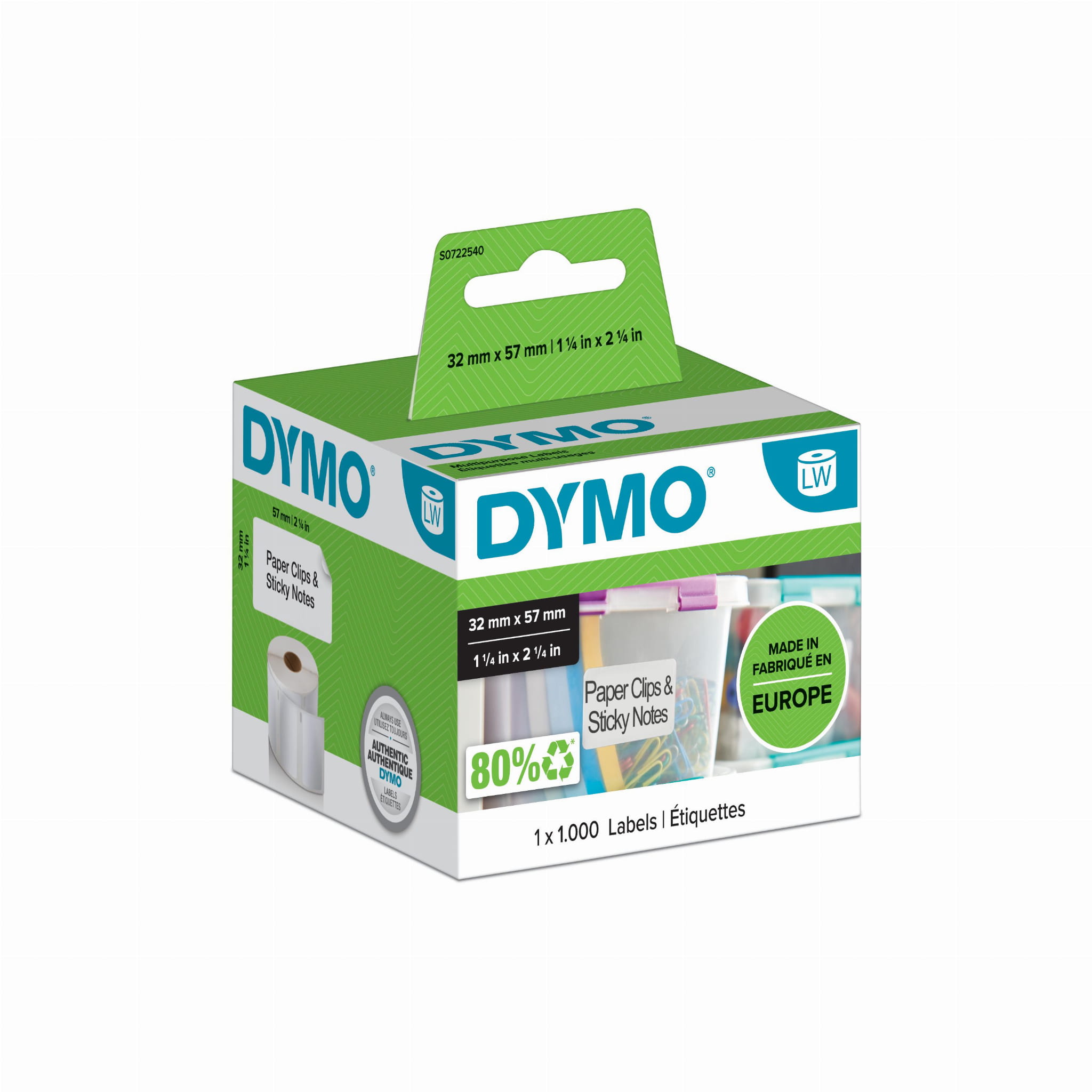 DYMO Etykieta  57 x 32mm biała