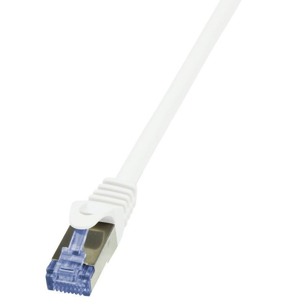 LogiLink Patchcord S/FTP biały kat.6A LSZH  15,0 m.