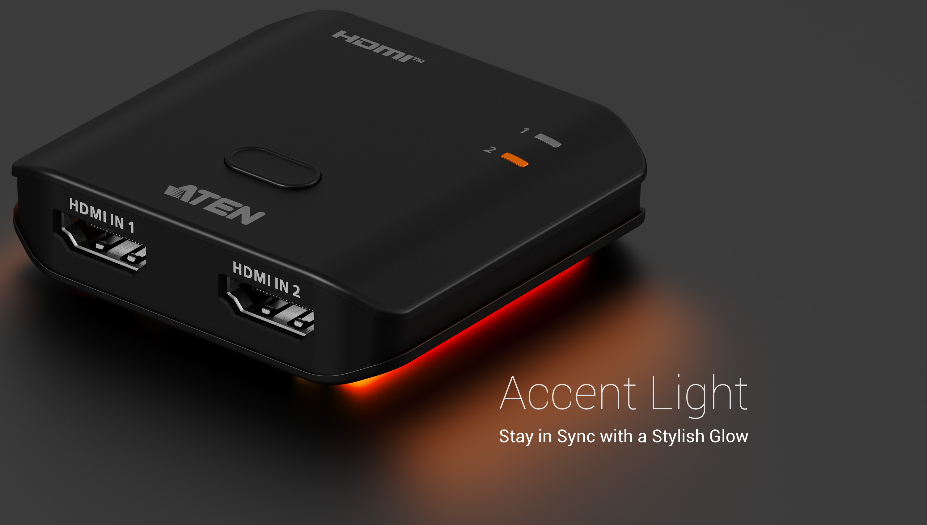 Aten Essentials Przełącznik Video 2 porty HDMI True 8K (4K 120Hz)