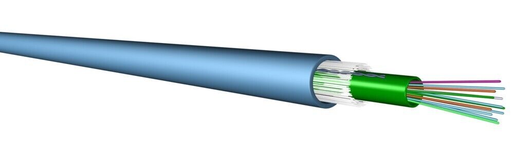DRAKA Kabel FO U-DQ(ZN)BH 24J OS2 1x24 LSHF 2000N E14a (C17) Eca