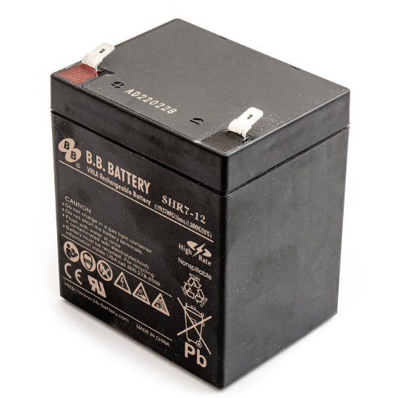 AKUMULATOR AGM BB Battery 12V-7Ah o żywotności 6-9 lat terminal T2