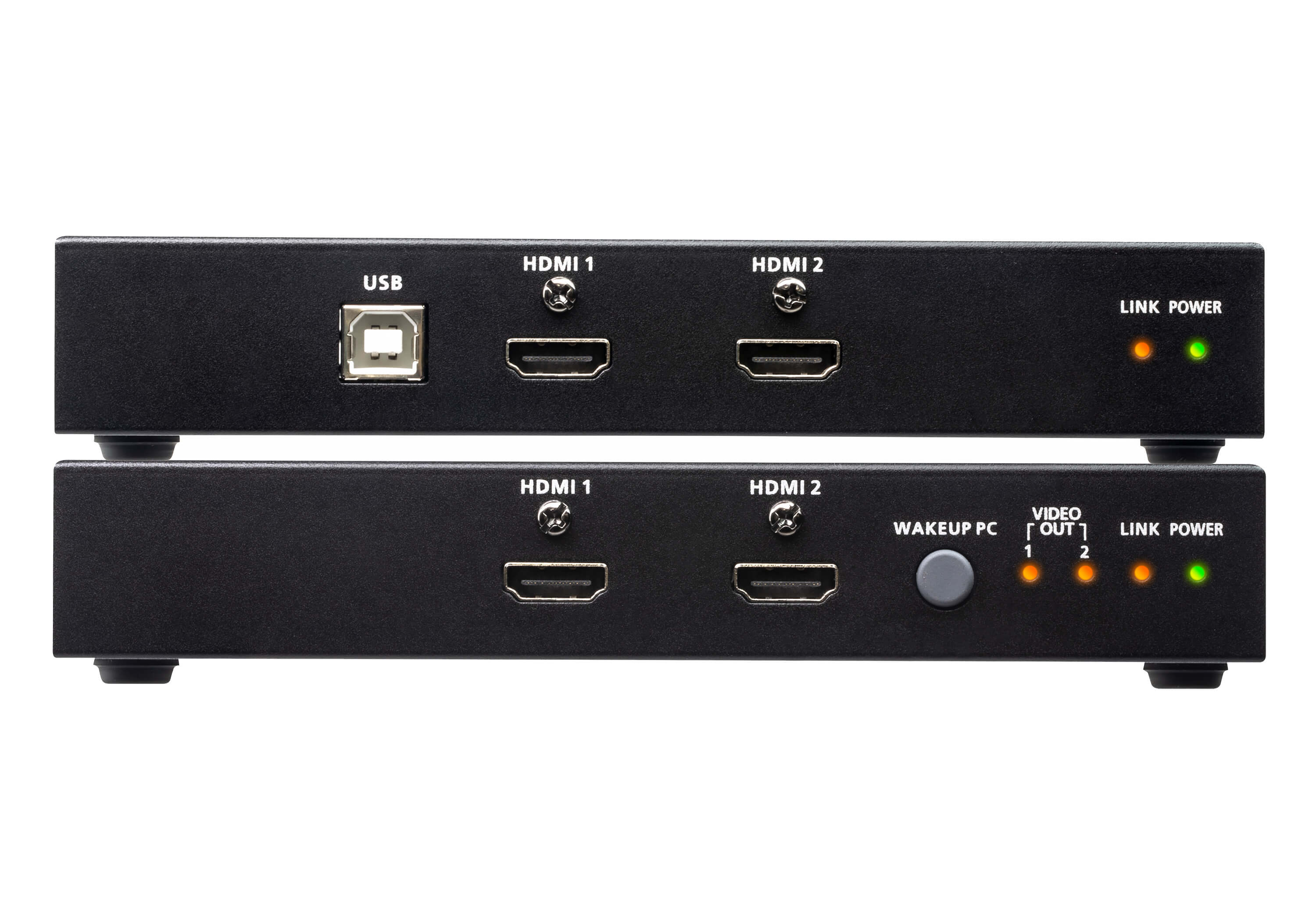 Aten Extender konsoli USB HDMI dwa monitory  HDBaseT 2.0 100m