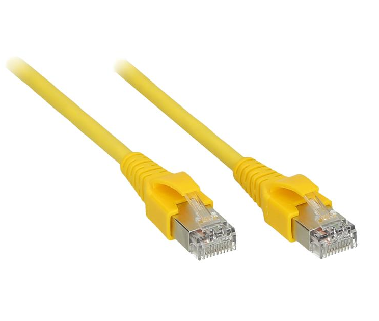 Corning (3M) PATCHCORD RJ45/R45 kat. 6A S/FTP YELLOW 5m