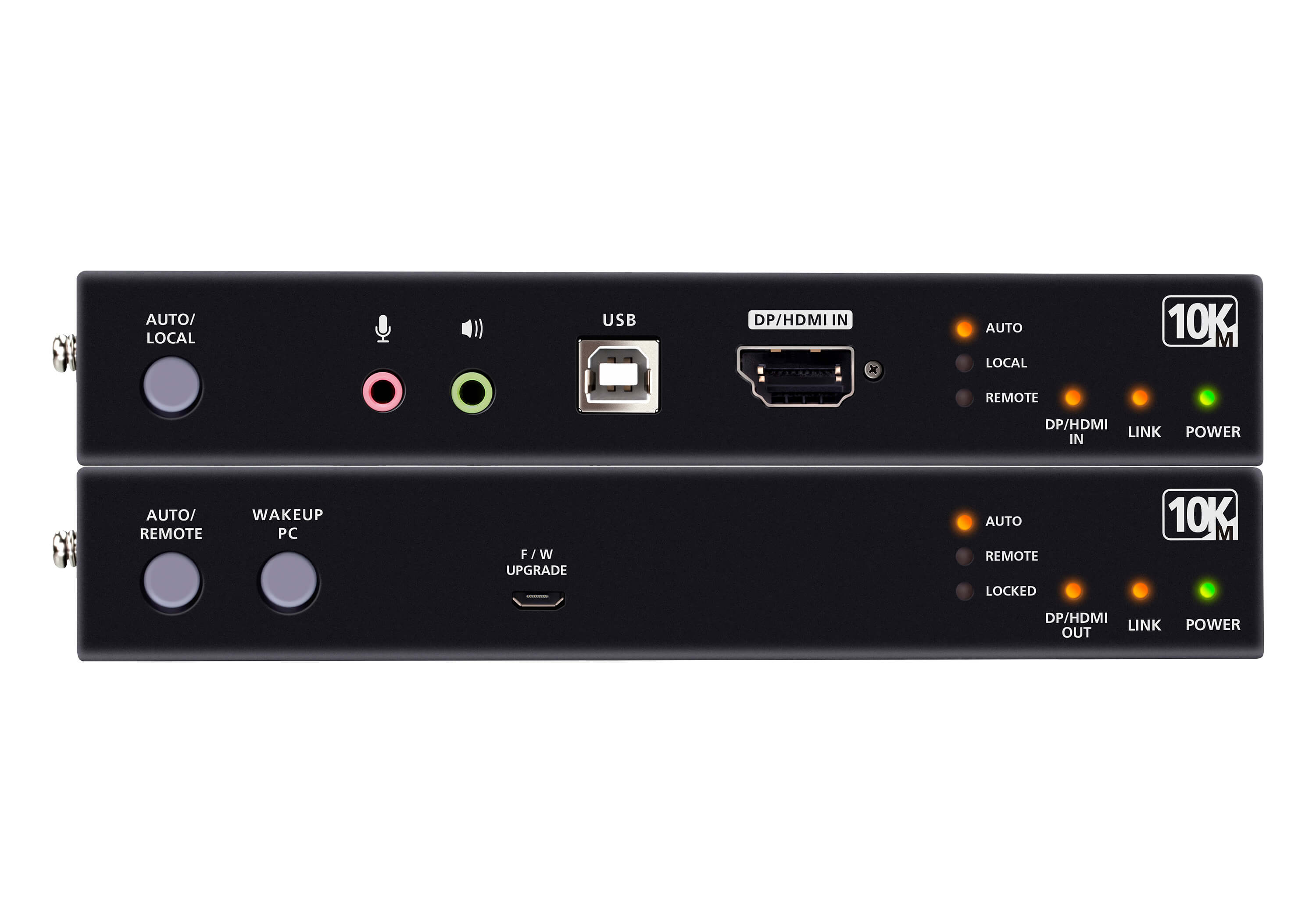 Aten Przedłużacz optyczny KVM USB True 4K DisplayPort/HDMI (prawdziwe 4K @ 10 km)