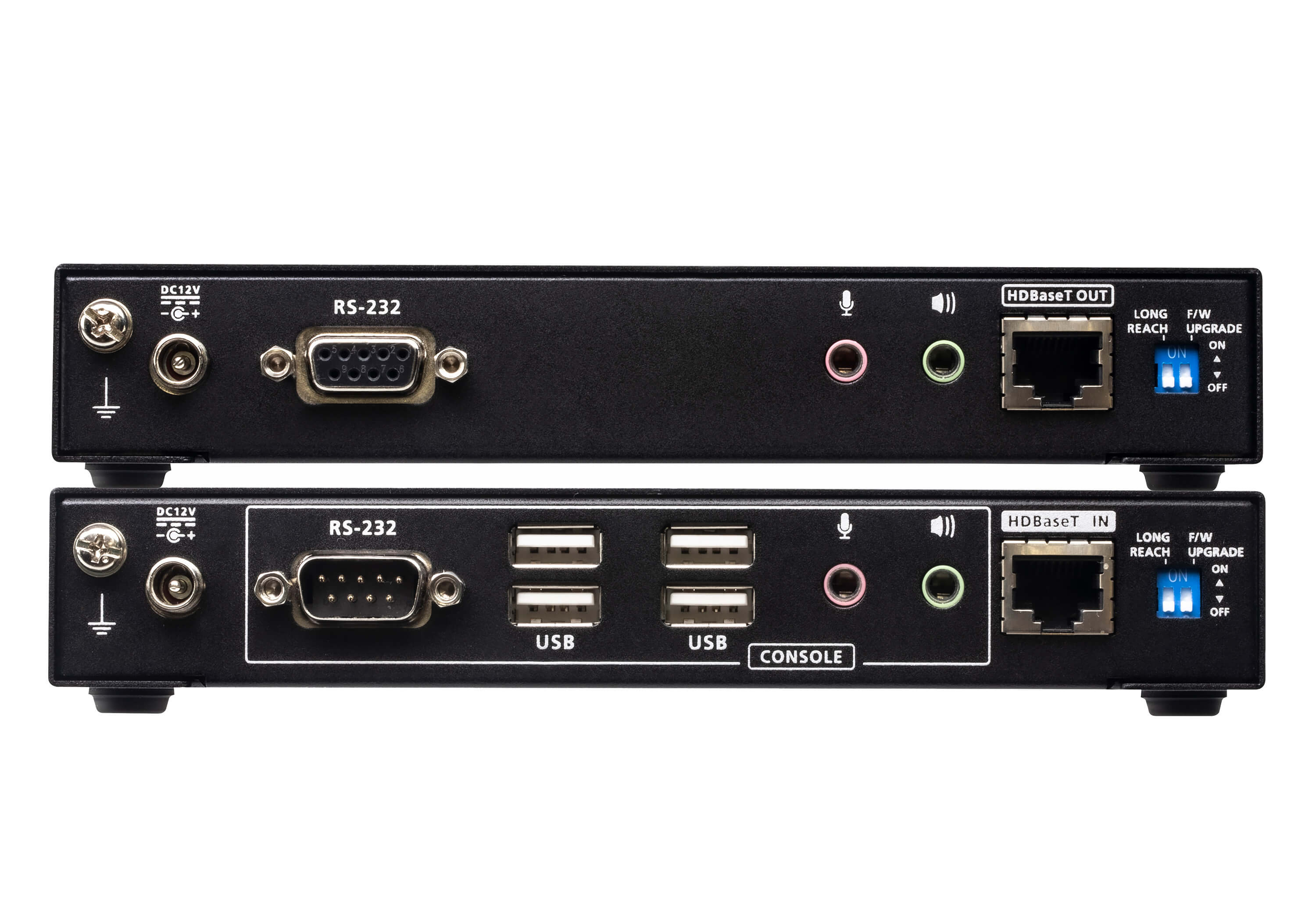 Aten Extender konsoli USB HDMI dwa monitory  HDBaseT 2.0 100m