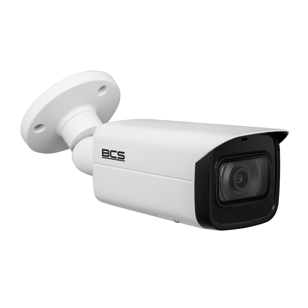 BCS Kamera IP tubowa 2Mpx marki BCS LINE. Przetwornik 1/2.8" CMOS z obiektywem 3.6mm w technologii NightColor.