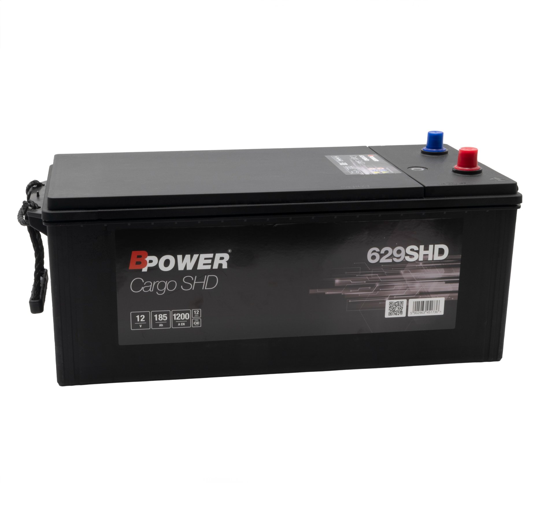 BPOWER CARGO SHD Super Heavy Duty 629SHD 12 V 185Ah 1200A