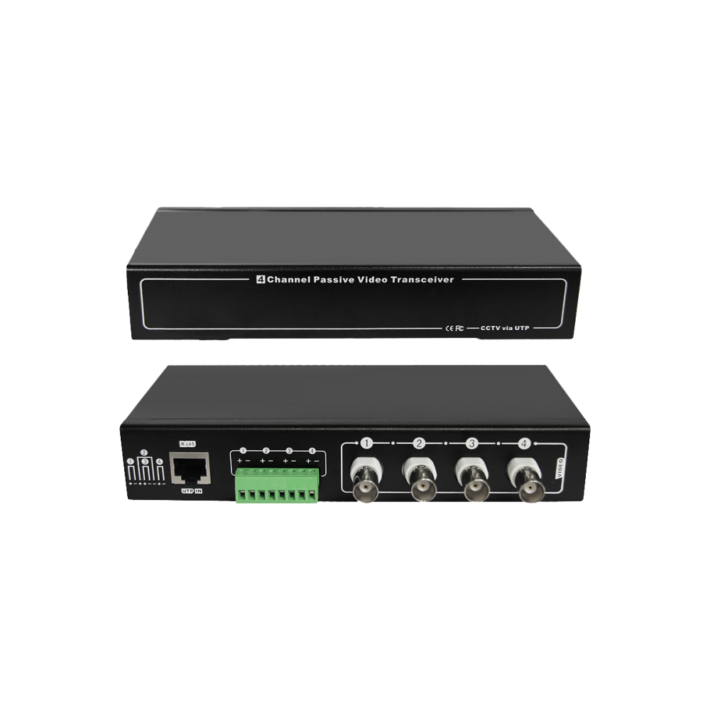 BCS Odbiornik 4-kanałowy do transformatorów obsługujących HD-CVI,AHD,TVI