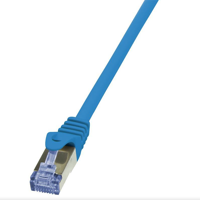 LogiLink Patchcord S/FTP niebieski kat.6A LSZH  10,0 m.