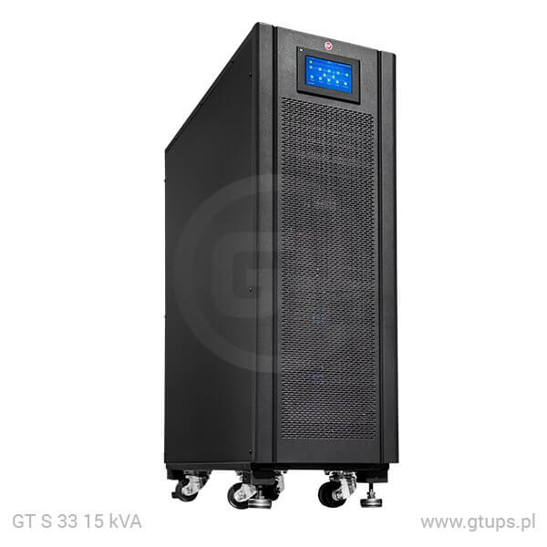 GT UPS S 33 Tower; 15kVA/13,5kW; On-Line; 20x9Ah