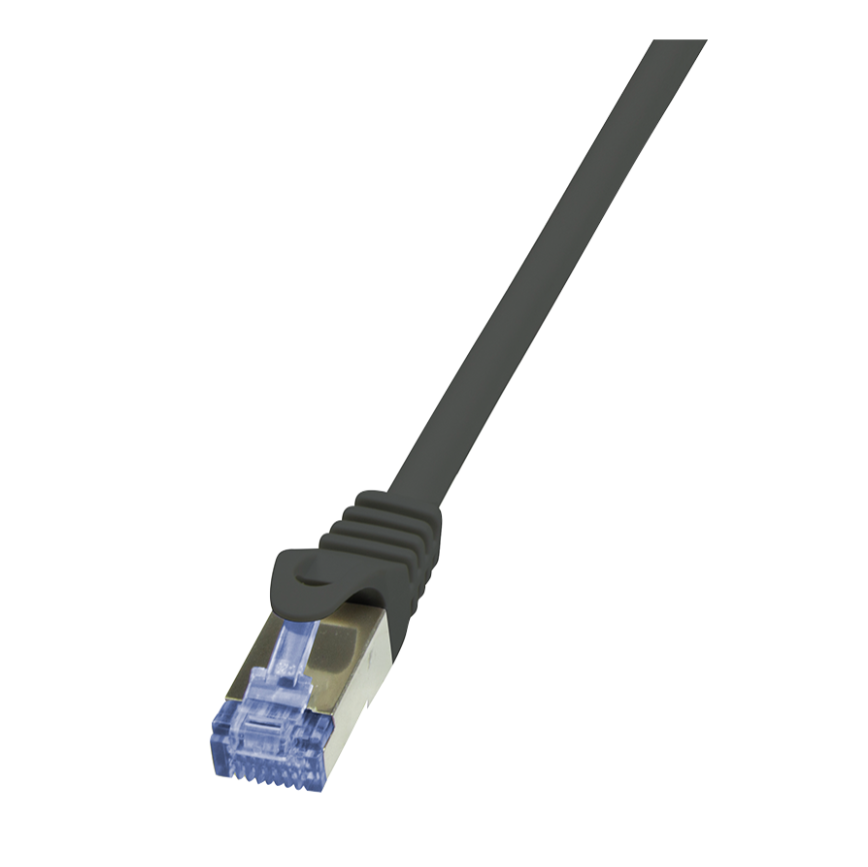 LogiLink Patchcord S/FTP czarny kat.6A LSZH  30,0 m.