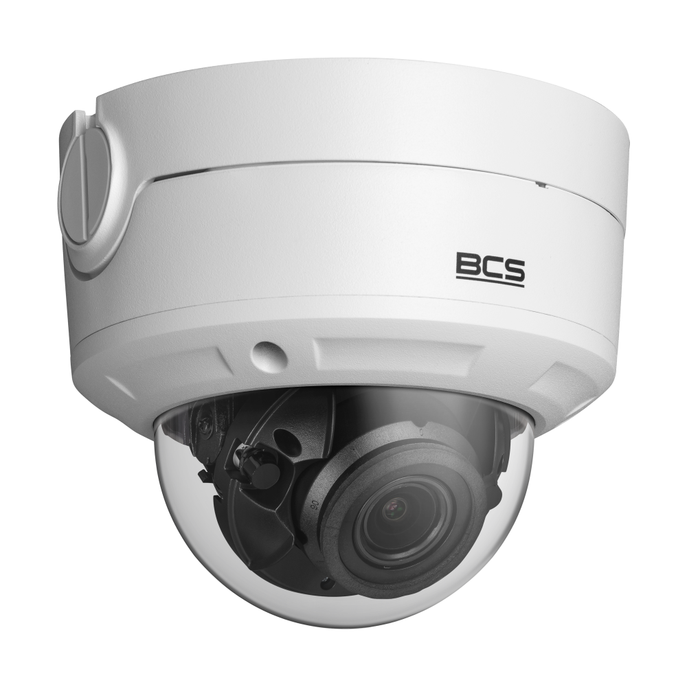 BCS Kamera sieciowa kopułowa 4Mpx z obiektywem motozoom 2.8-12mm
