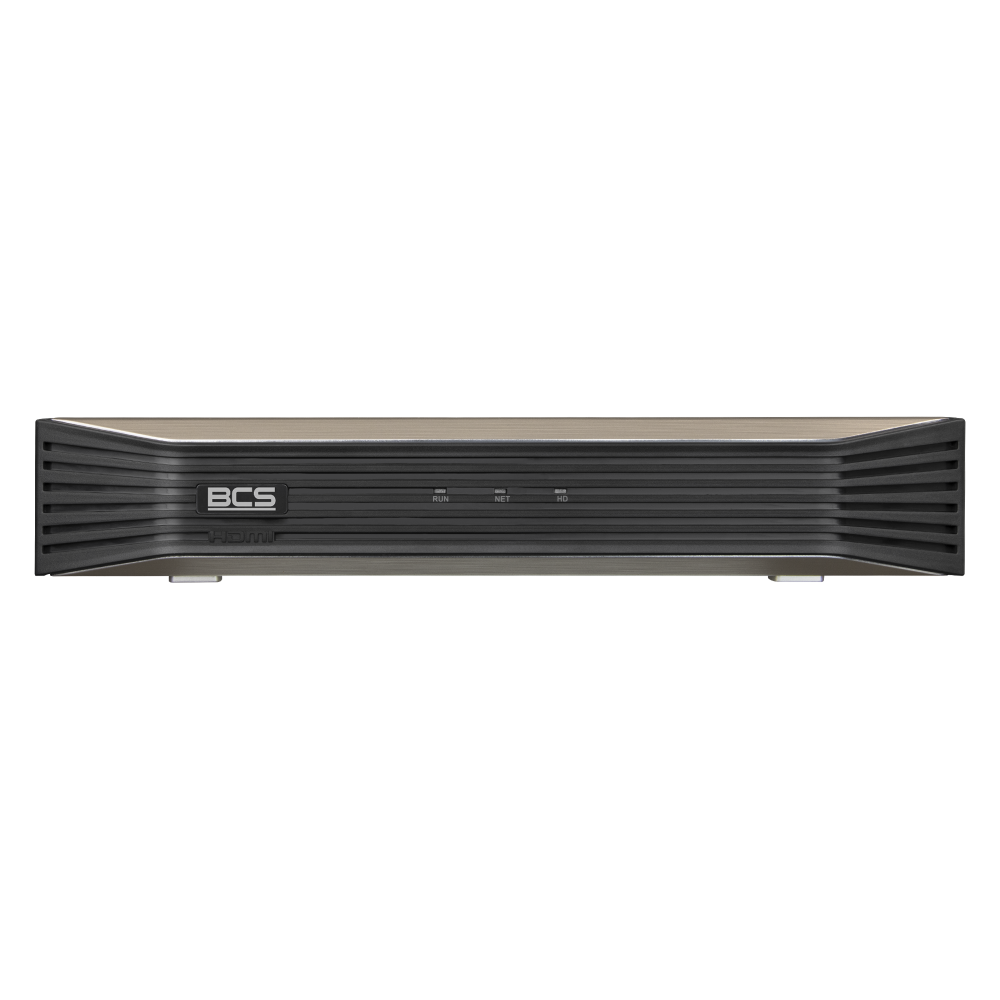 BCS Rejestrator 8 kanałów, obsługa inteligentnych funkcji, 1HDD