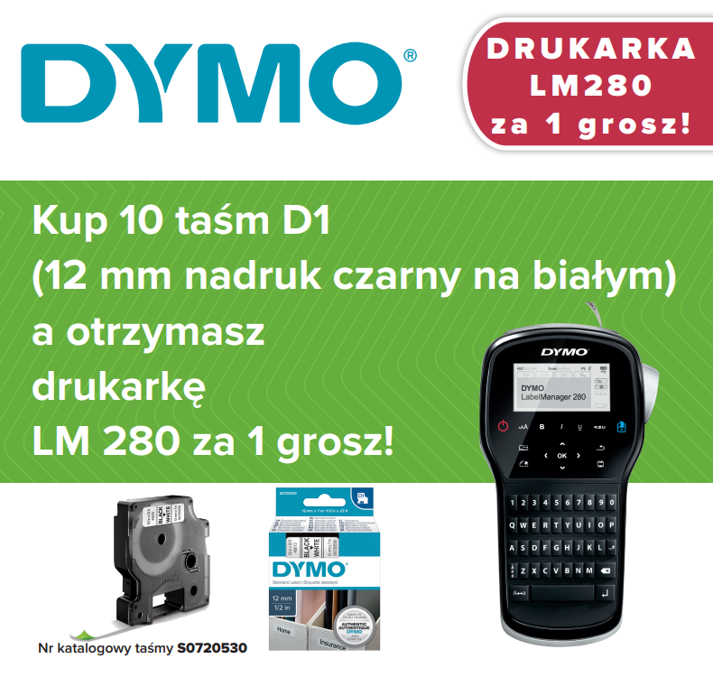 DYMO Drukarka LabelManager LM280P ZA GROSZ