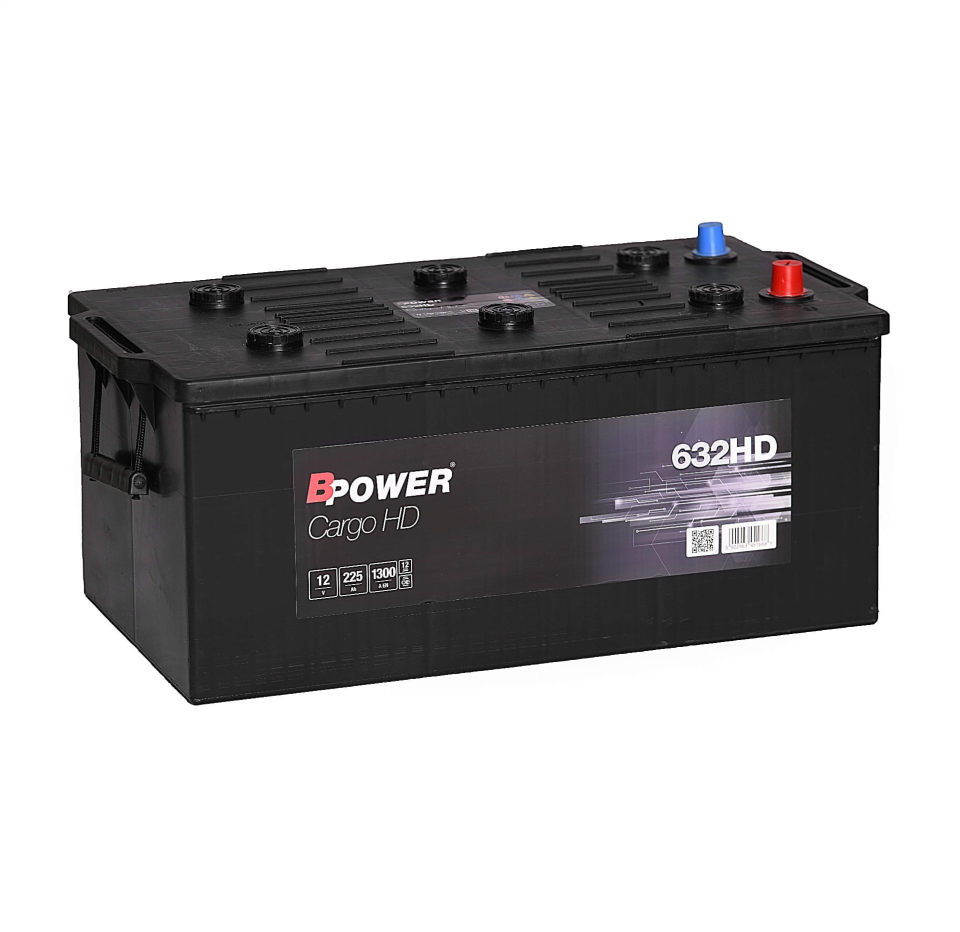 BPOWER CARGO HD Heavy Duty 632HD 12 V 225Ah 1300A