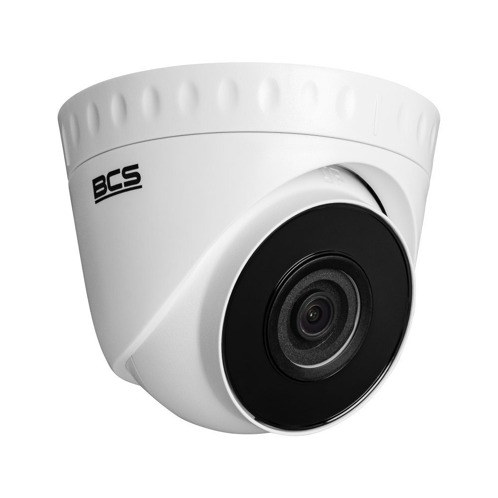 BCS Kamera IP kopułowa 4Mpx przetwornik 1/3" PS CMOS z obiektywem 2.8 mm.