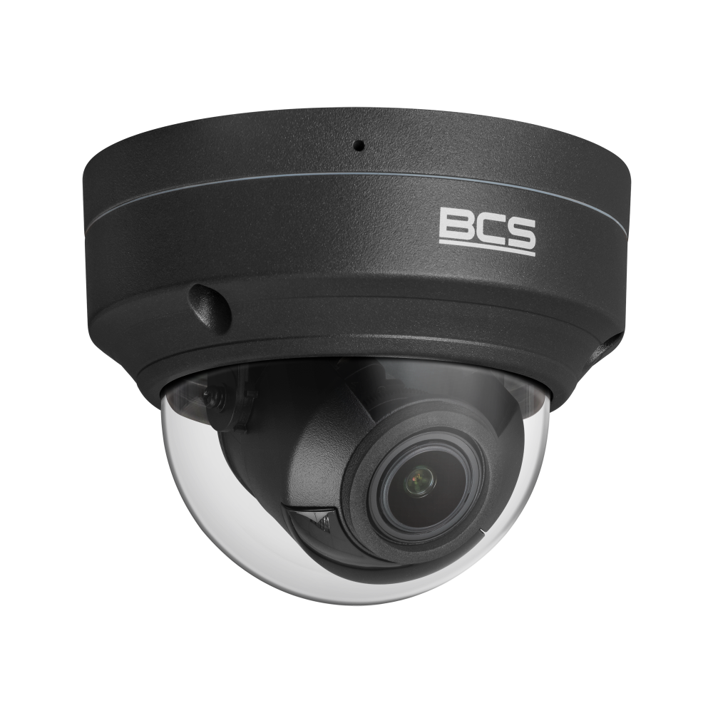 BCS Kamera kopułowa IP 5Mpx z obiektywem motozoom 2.8 - 12mm, przetwornik 1/2.7" PS CMOS.