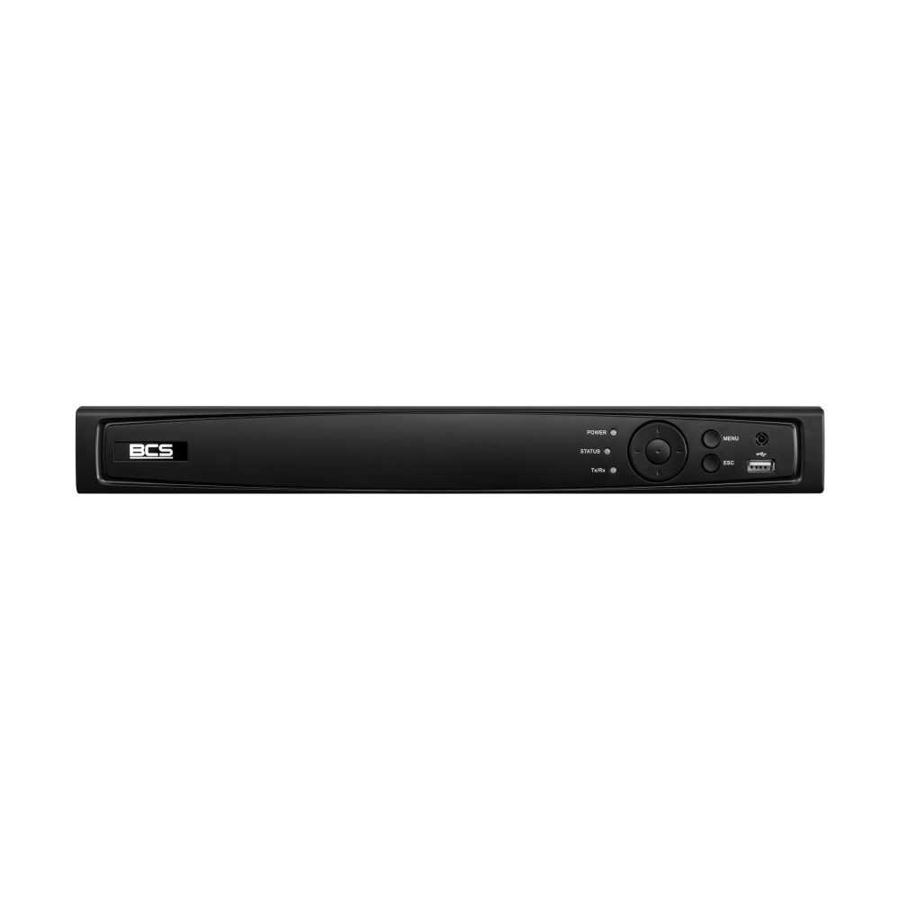 BCS VIEW REJESTRATOR IP 8 KANAŁOWY DO 12MPX POE
