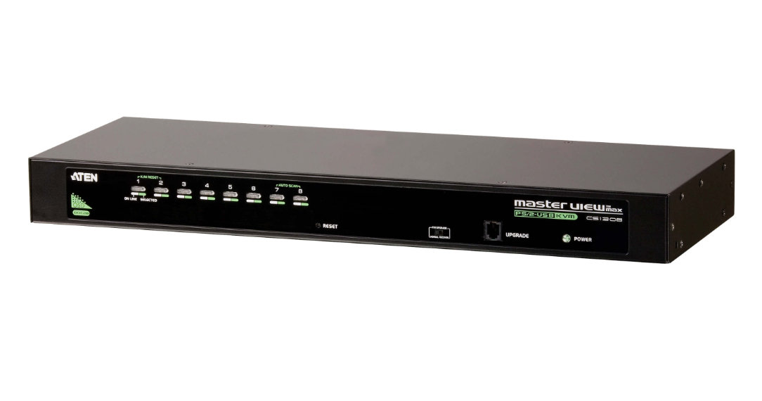 Aten Rackowy przełącznik KVM  8 port PS/2 USB VGA