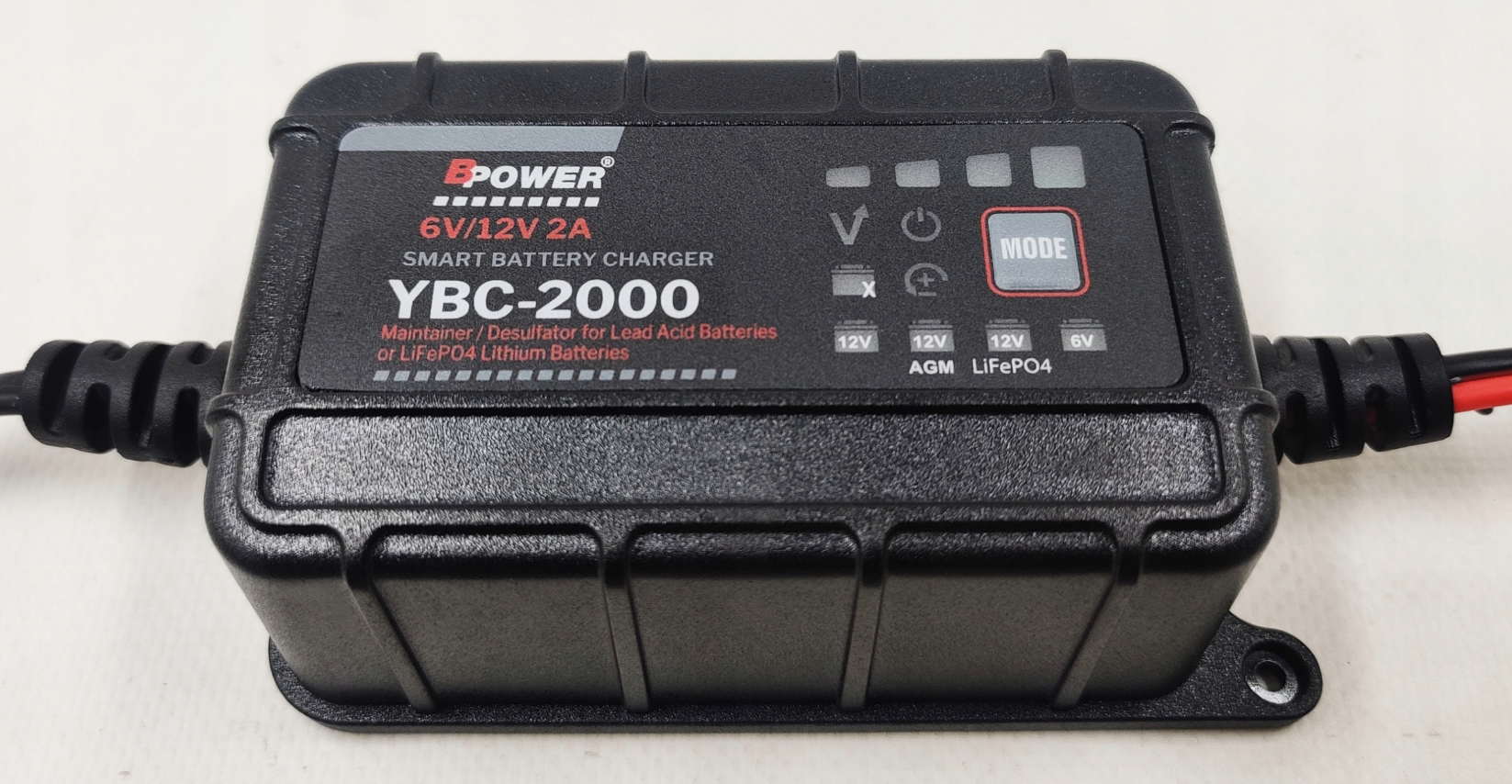 BPOWER Ładowarka YBC2000 2A 6/12V